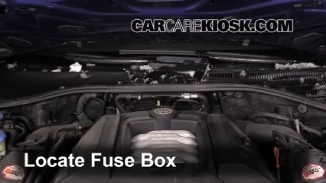 2006 Volkswagen Touareg 4.2L V8 Fusible (motor) Control